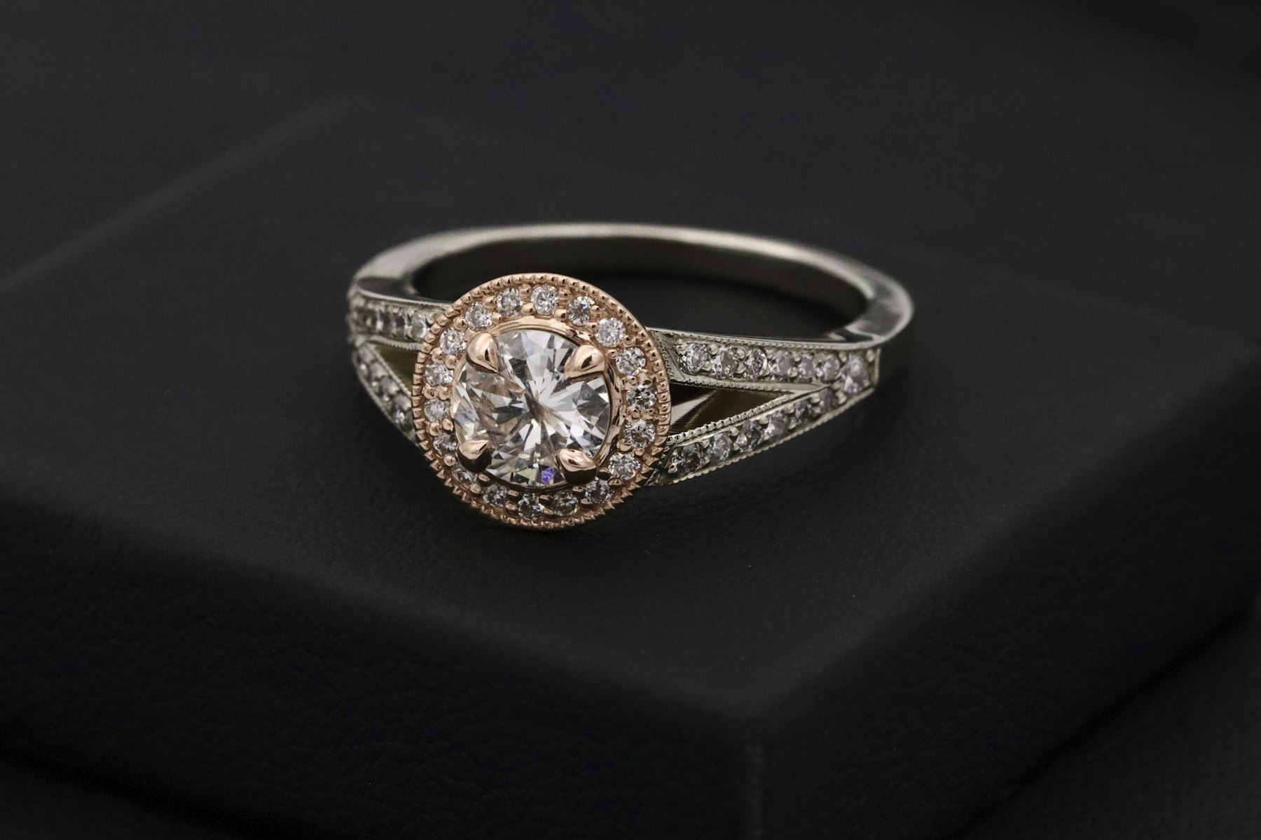 Anel de diamante
